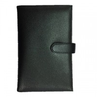 Genuine Leather Passport Wallet - block illegal passport scan