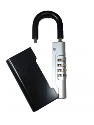 Key-Guard combination padlock for key storage lockbox / key safe