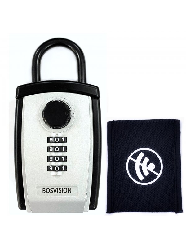 Smart Key Pouch - faraday bag - Use with Mason or Keyguard lock boxes