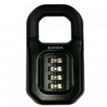 Heavy Duty Combination Padlock with Thick Shackle (11.6mm), Padlock with Code, 52mm Wide